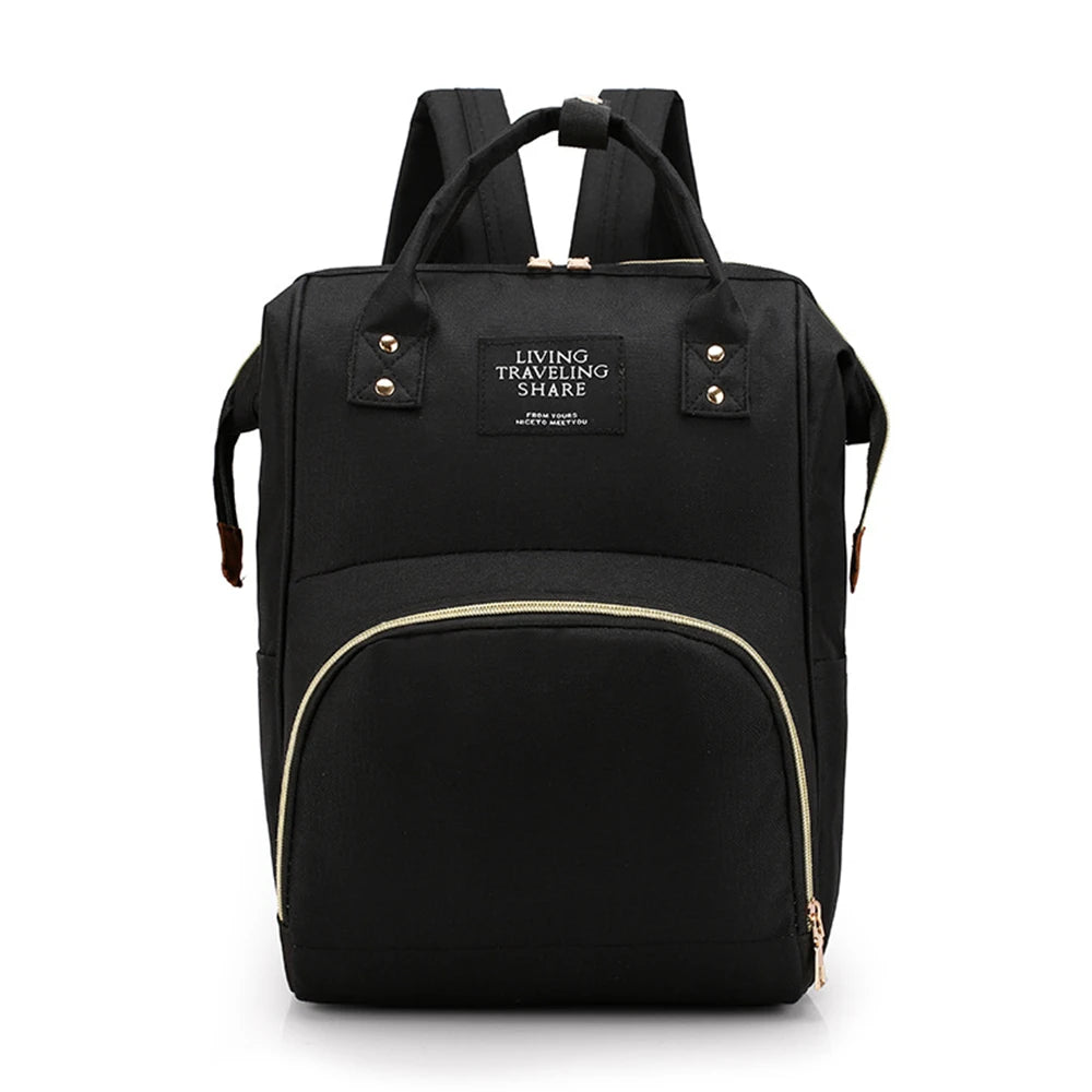 Mommy Bag: Simple, Stylish, Lightweight, Double Shoulder Mommy Bag: Multifunctional, Large Capacity Outgoing Mother and Baby Bac