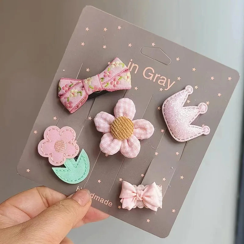 Hair Accessories for Girls Fine Hair Clips for Girls Hair-friendly Hairpins Baby Clips Tresses Clips for Babies with Thin Locks