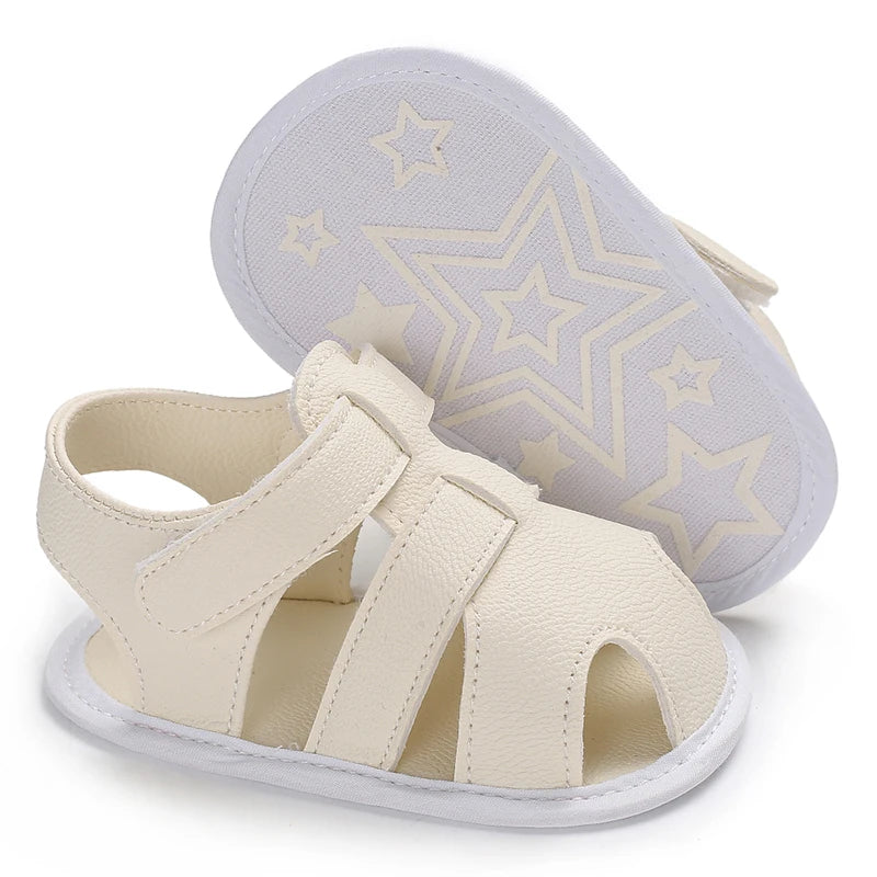 0-18M Summer Baby Sandals Breathable Soft Sole Baby Shoes Casual Infant Pre-Walker Shoes for Newborn Boys Girls