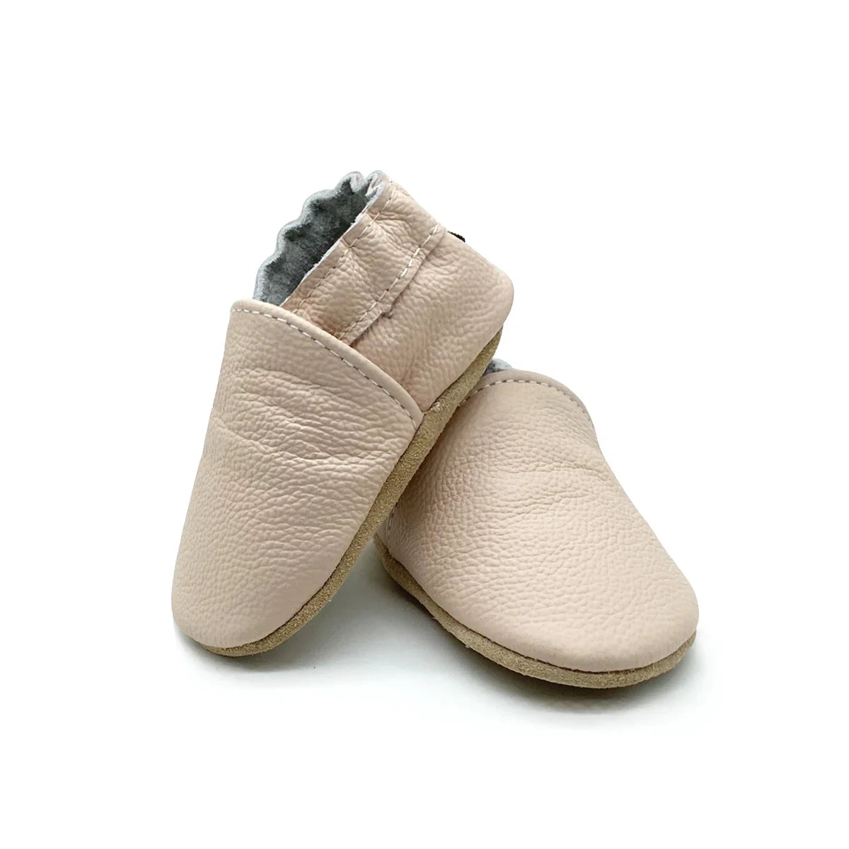 Baby Shoes Cow Leather Bebe Booties Soft Soles Non-slip Footwear Toddler First Wakers Boys And Girls Slippers