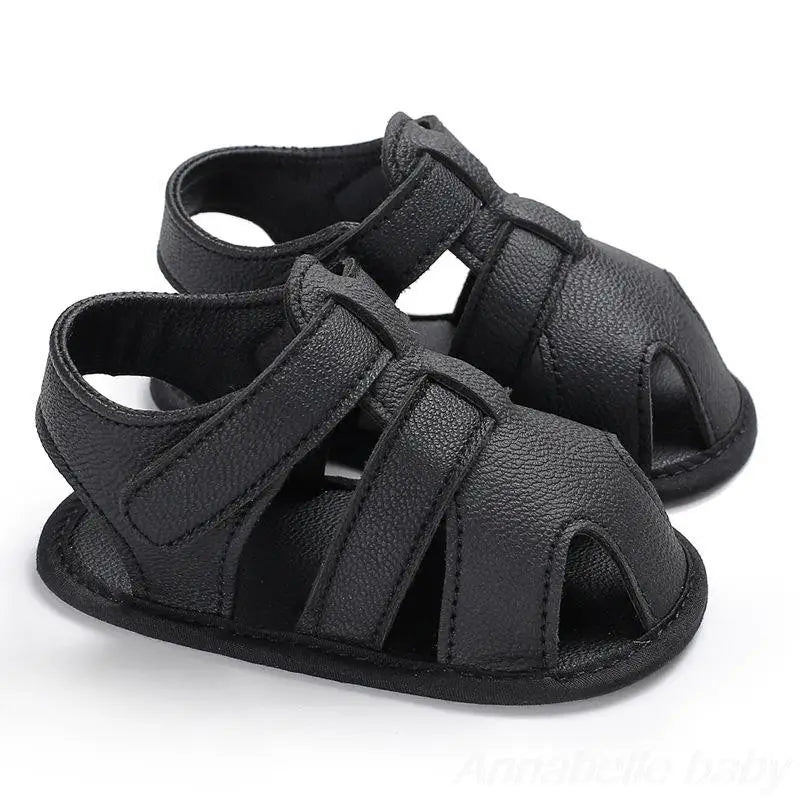 Baby Girl Sandals 0 to 6 12 18 Months 2023 Fashion PU Leather Babies Sandals for Boys Newborn Kids Sandals Summer Children Shoes