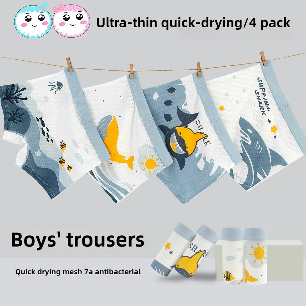 Ropa interior para niños, calzoncillos tipo bóxer para jóvenes, ropa interior para niños, ropa para madres