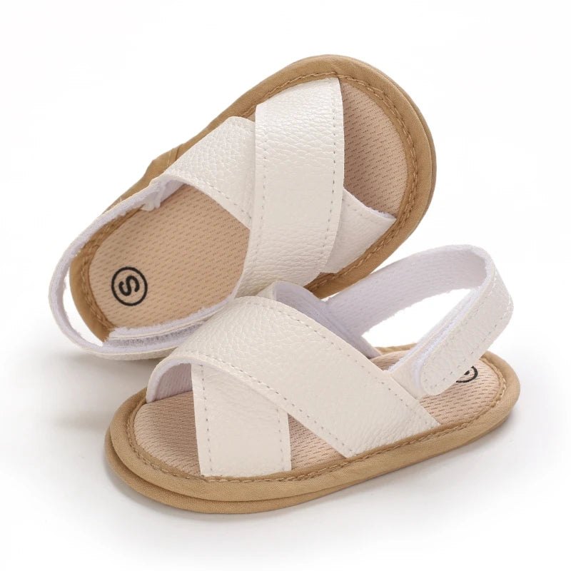 Summer Baby Sandals Infant Pre-Walker Shoes Breathable Soft Sole Casual Comfortable Baby Shoes for Newborn Boys Girls0-18M