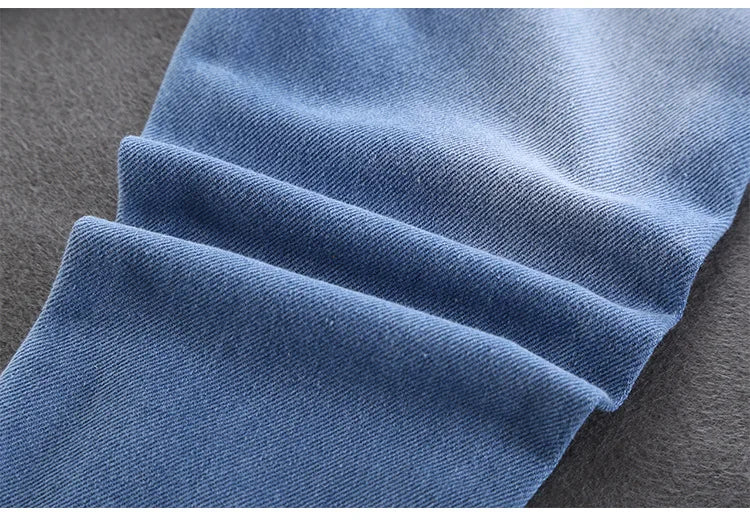 Jeans de niños de primavera otoño, pantalones vaqueros elásticos de algodón con estampado empalmado, pantalones de mezclilla coreanos para adolescentes, ropa infantil