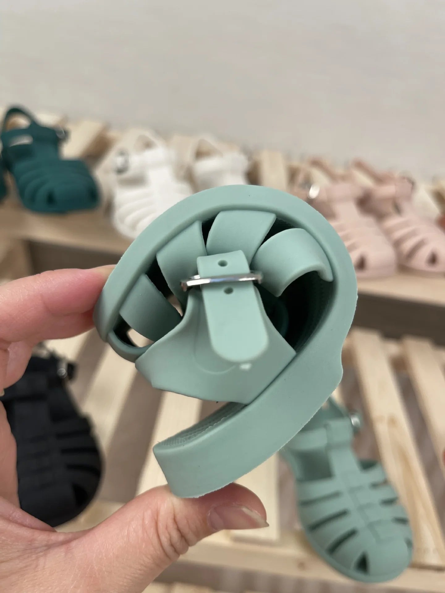 Baby Girls Summer Sandals 2-7y Toddler Soft Non-slip Princess Solid Kids Candy Jelly Children Shoes Casual Roman Sandals