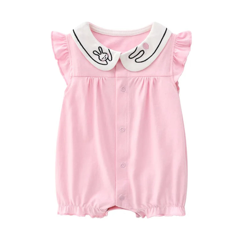 Fashion princess New baby Romper For Babies Clothes Short Sleeve cute newborn baby clothes