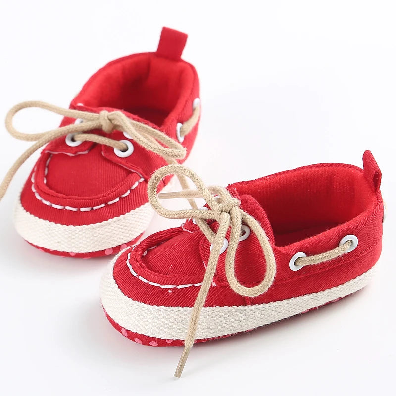 Babyshoes Spring and Autumn Casual Walking Shoes 0-1 Year Old Baby Shoes Soft soled Baby Shoes Bean Shoes