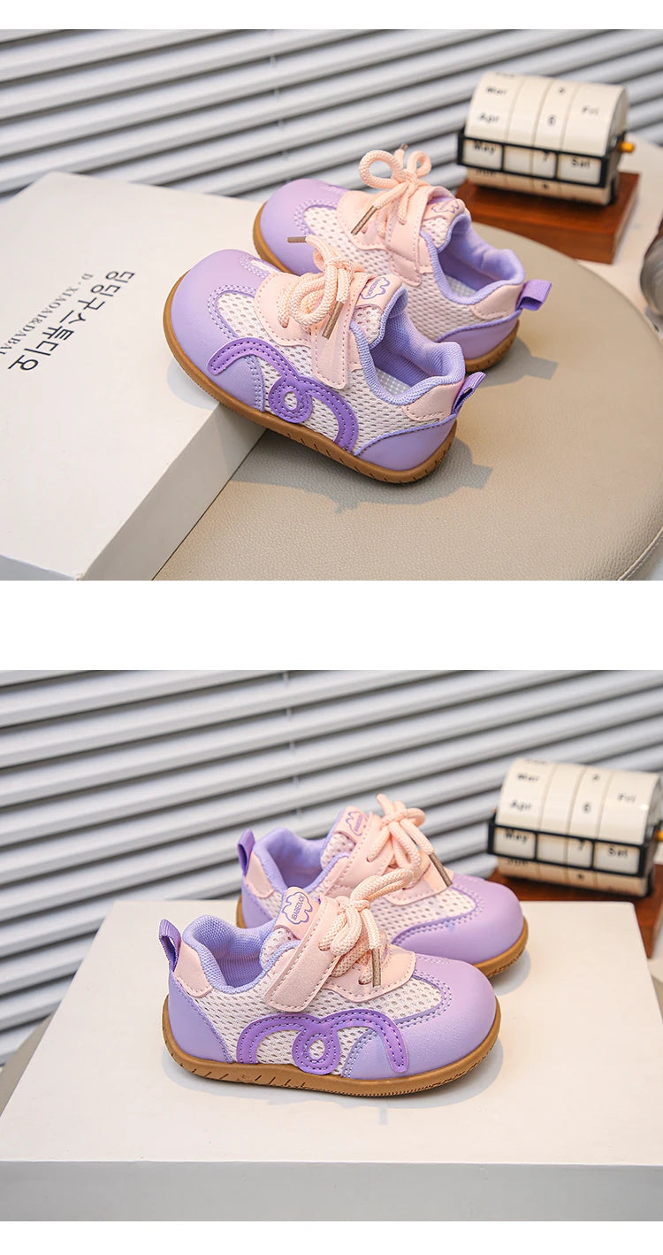 Baby Walking Shoes Breathable Soft Bottom Toddler Kids Running Shoes Non-slip 2026 Brand New Boys Girls Casual Shoes 18-28