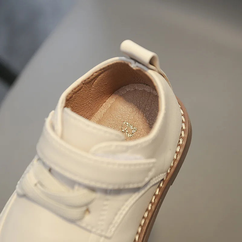 Baby Boys Leather Shoes Spring Autumn Kids Casual Shoes Comfortable British Style Children Birthday Party Shoes Size 15-30