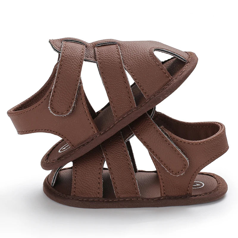 0-18M Baby Walking Sandals Breathable Soft Sole Shoes Newborn Boys Girls Summer First Walkers Infant Toddler Beach Casual