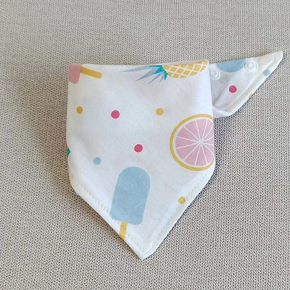 Baby Bibs For Newborn Cotton Summer Thin Saliva Towel Cotton Infant Feeding Bib Triangle Scarf Bibs Absorbent Boy Girl Apron
