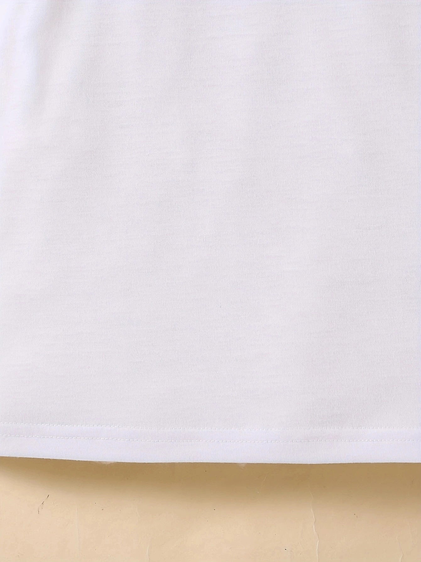 Bonito mono informal de verano para niña con estampado de amor, vestido de mezcla de fibra de poliéster suave, transpirable y elástico.