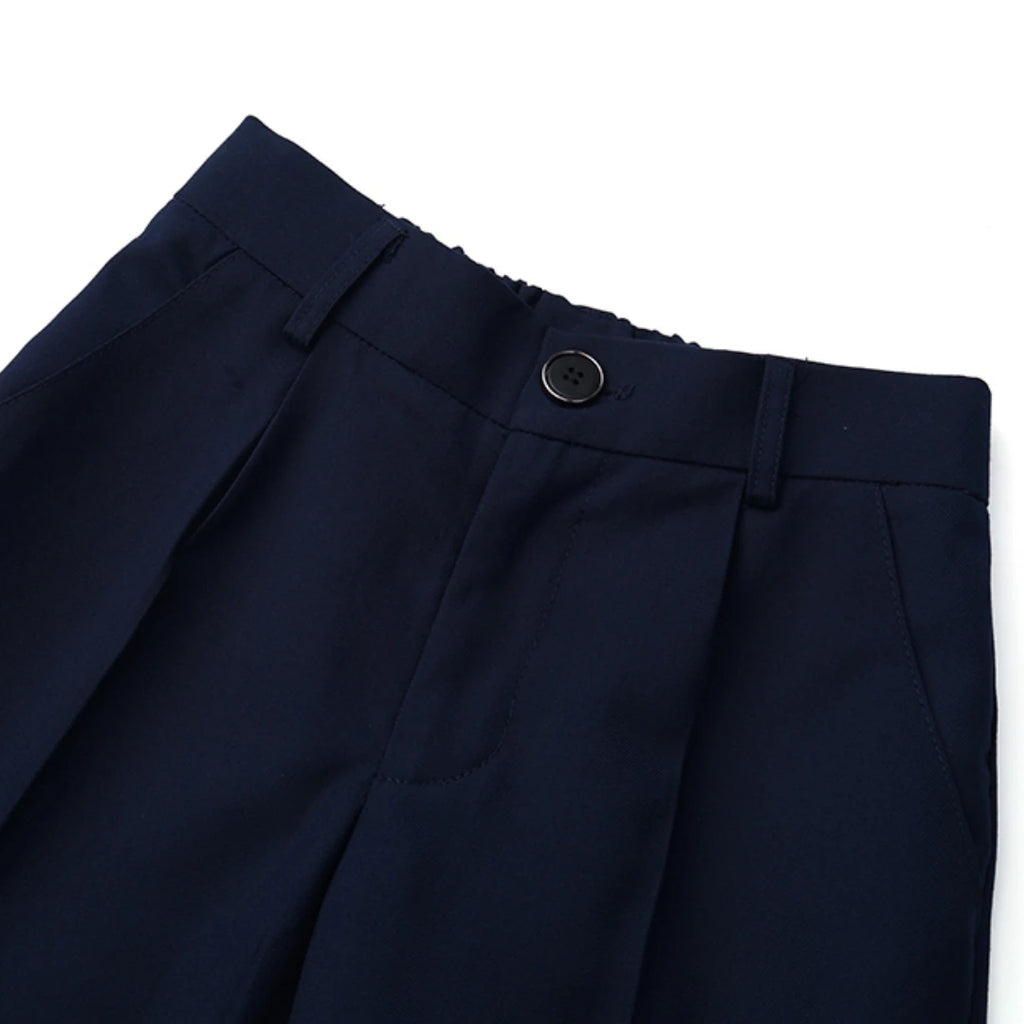 Kinderuniform für Jungen Mädchen Weste 4-teiliges Langarm-Herbst-Schulkleidungsset Teenager Preppy Stil Tägliches Modekleid