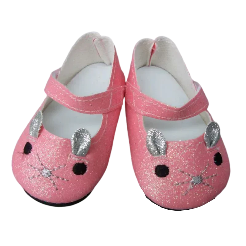 Babies Doll Shoes for 40cm Doll Shoes Sneackers for 18inch Girl Doll Shoes Toy Boots  Accessories