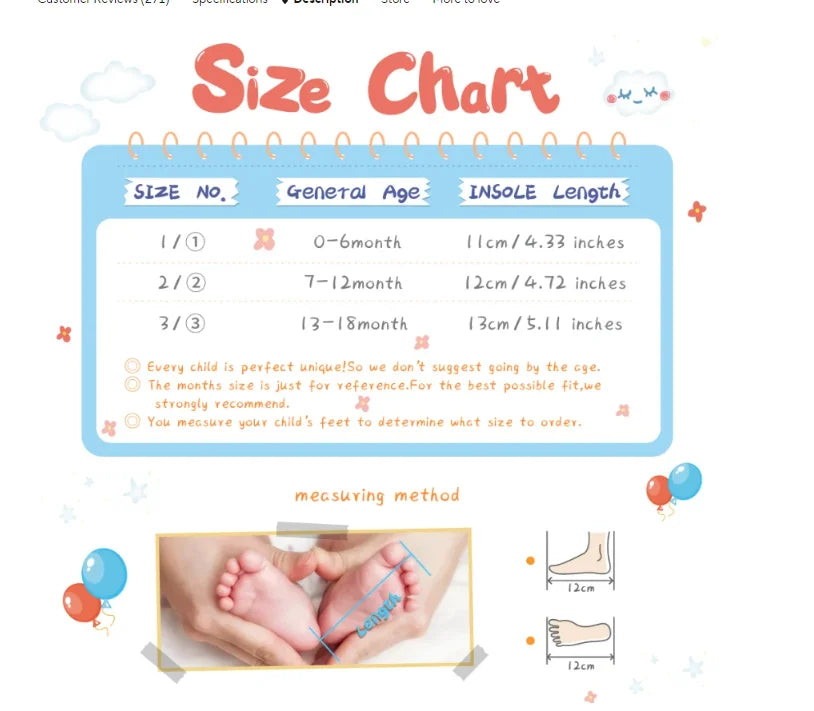 New Style Baby Walking Shoes - Trendy Baby Shoes With Anti-Slip Properties - Suitable For Babies Aged 0-1 Years Old