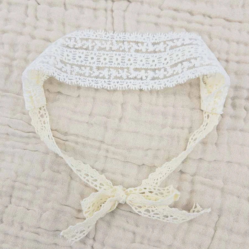 Baby Girl Lace Headbands Cute Flower Embroidered Hair Band Sweet Princess Headband Newborn Hair Accessories Photography Props