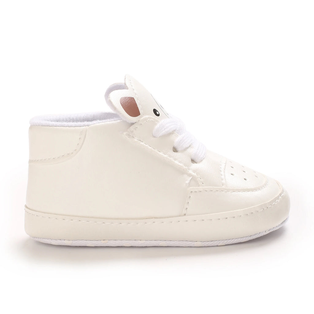 Süße Cartoon-Babyschuhe für Frühling und Herbst 0-18M Neugeborene Jungen und Mädchen rutschfeste Lauflernschuhe weiche Sohlen Sportschuhe