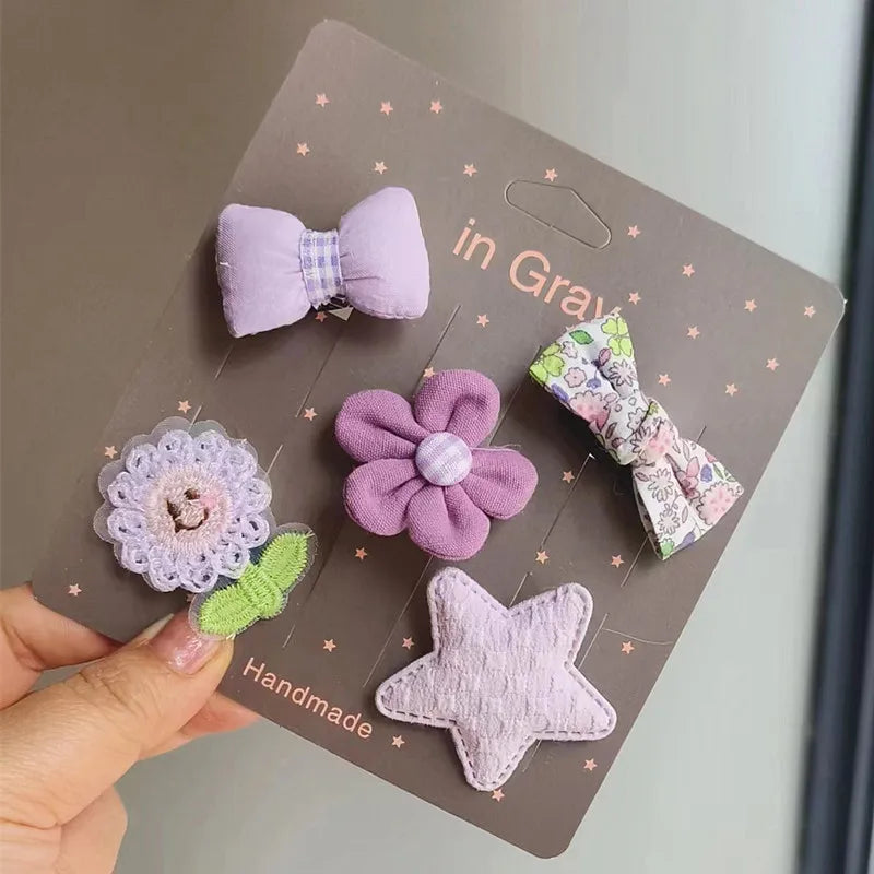 Hair Accessories for Girls Fine Hair Clips for Girls Hair-friendly Hairpins Baby Clips Tresses Clips for Babies with Thin Locks