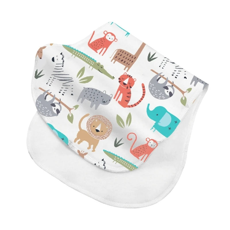 Baby Burp Cloths Baby Burp Bibs Feeding Nursing Towel Accessory Burping Rag for Newborns Cotton for Girls & Boys Gift