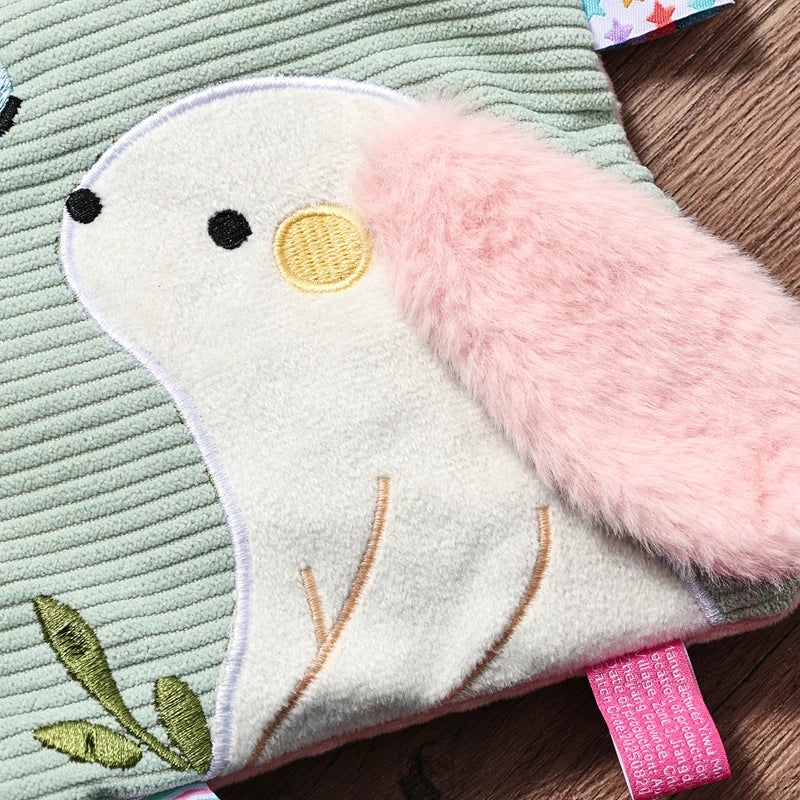 Baby Toy Montessori Rabbit Soothing Towel Toy Is Specially Designed For Babies Featuring A Soft And Cute Rbbit Shape As Its Core