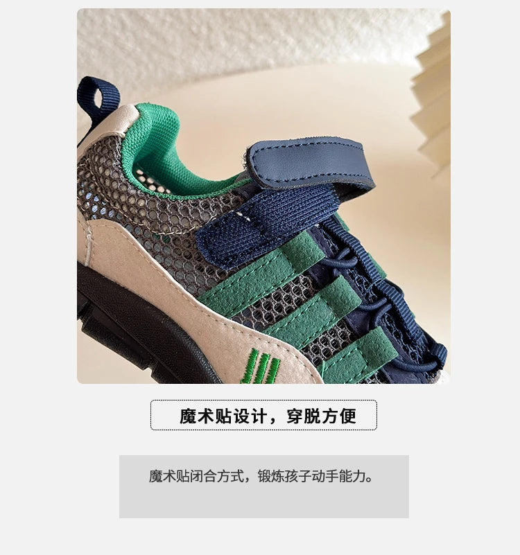 Baby Girls Boys Sandals Summer Infant Toddler Shoes Genuine Leather Soft-soled School Kids Casual Shoes Children Beach Sandals