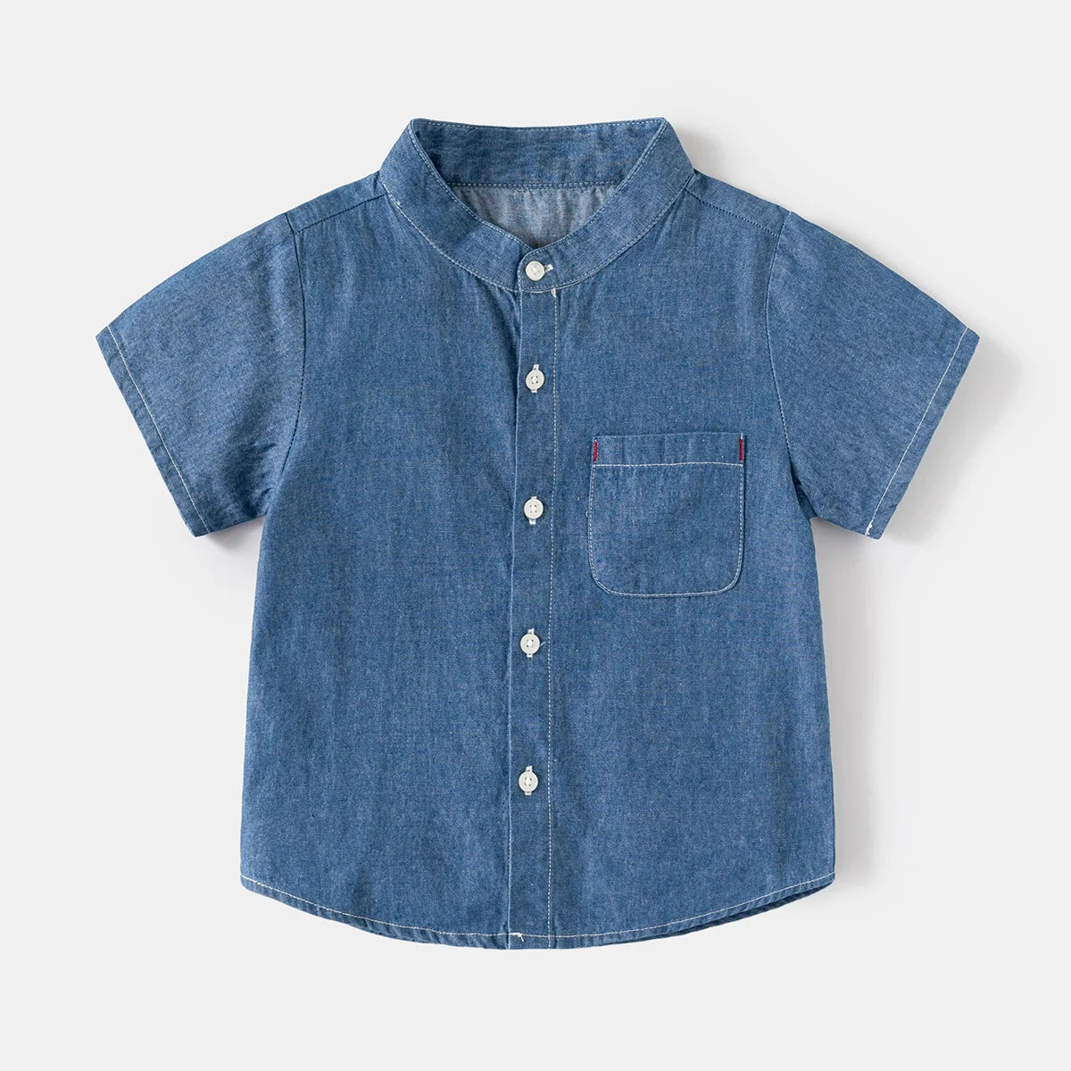 Boys Denim Shirts Fashion Toddler Kids Jeans Tops Children's Clothing Summer