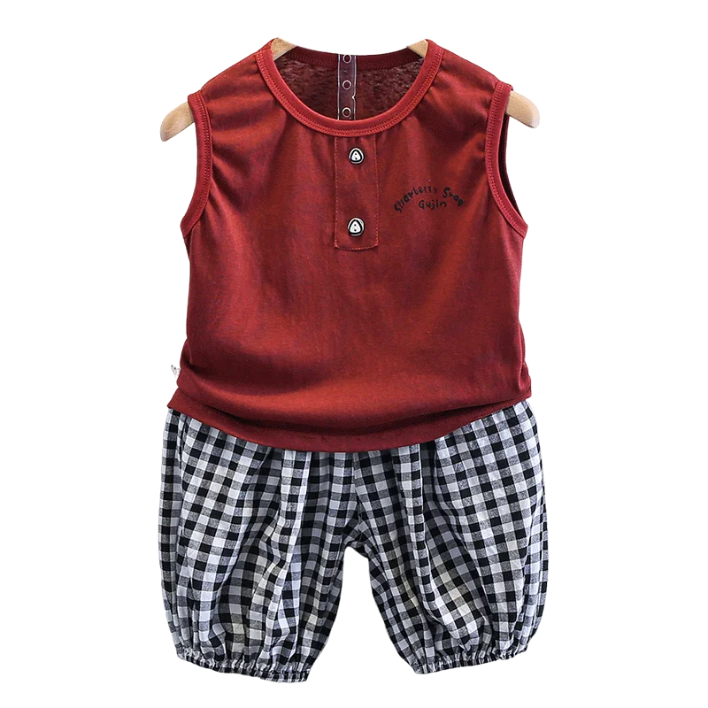 Baby Boys Clothing Sets Newborn Clothes Suit Stripe Cotton Short Sleeve T-shirt +Pants 2pcs Girls Summer Outfits