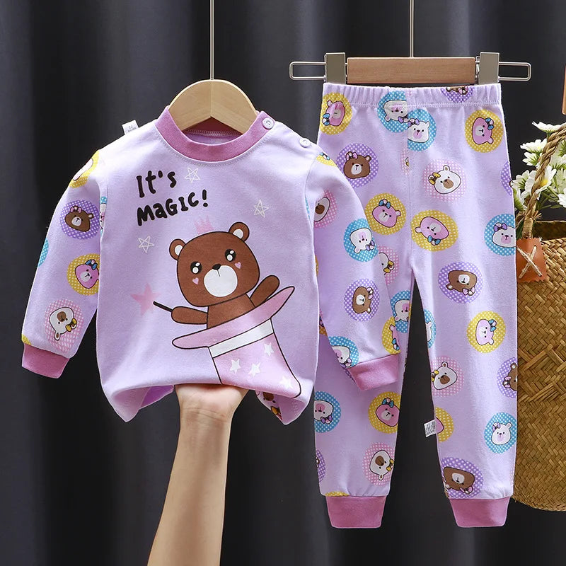 Baby All Cotton Warm, Girls' Autumn Clothes, Autumn Pants, Children's Clothing