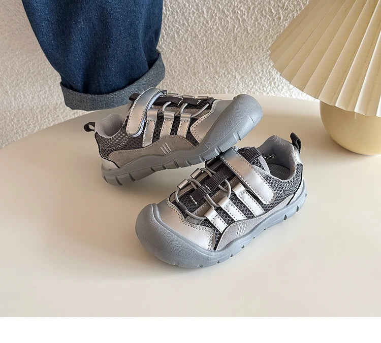 Baby Girls Boys Sandals Summer Infant Toddler Shoes Genuine Leather Soft-soled School Kids Casual Shoes Children Beach Sandals