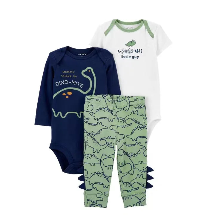 2025 Baby Mädchen Kleidung Herbst Frühling Neugeborenen Outfit Baumwoll-Body Oberteil und Hose Set Kinder Kleinkind Kleidung 6-24M
