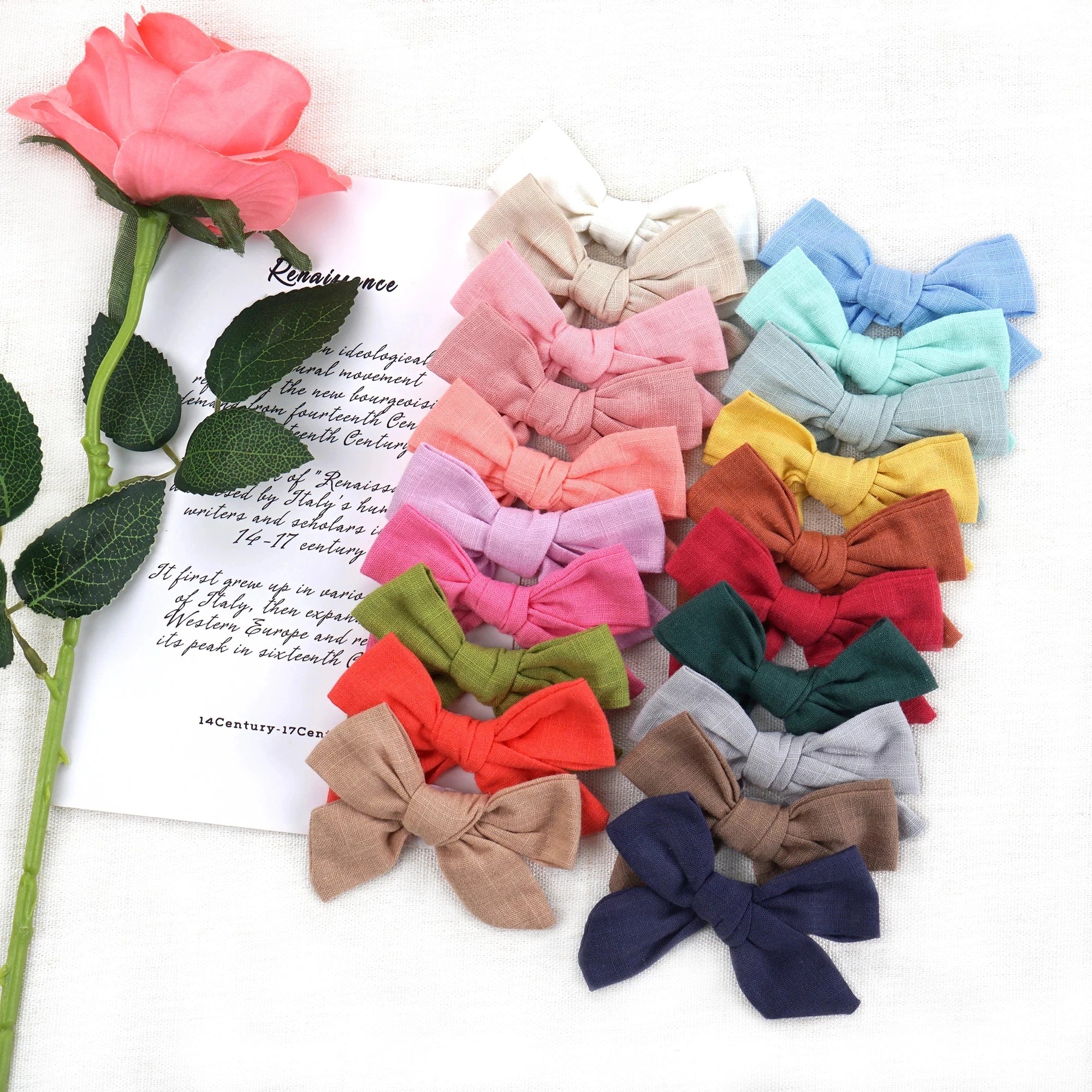 20 Pieces Baby Girls Hair Bows Clips Hair Barrettes Accessory for Babies Infant Toddlers Kids
