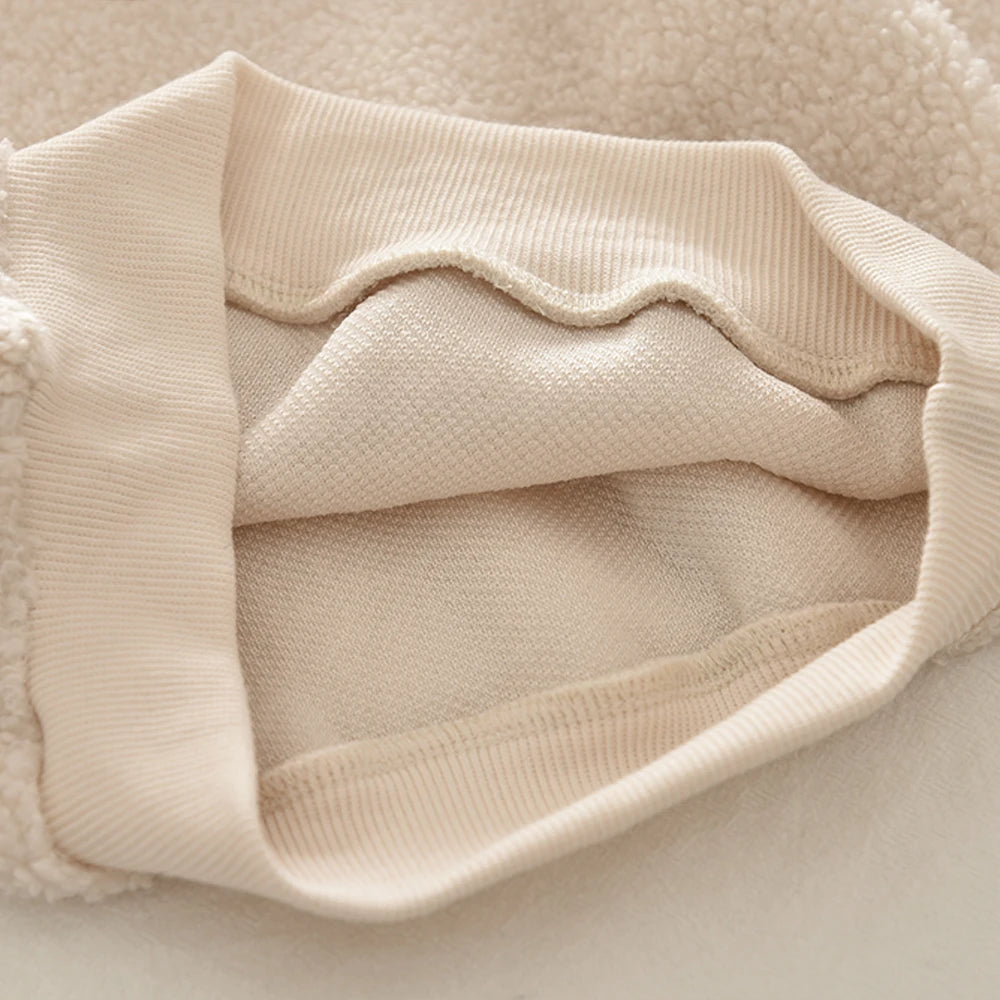 Khaki Mode Herbst Winter Neu 3-7 Jahre alte Mädchen Rundhals Langarm Schleifen-Oberteil + plissierter Rock Zweiteiler koreanische Version