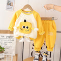 Baby Jungen Kleidung Set Frühling Herbst Sportanzüge für Kinder Cartoon 3D Tasche Sweatshirts Hosen 2tlg. Trainingsanzüge für Jungen Outfits