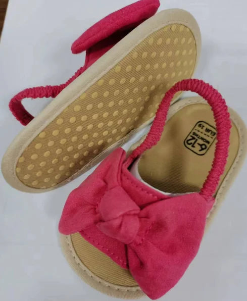 KIDSUN Baby Girl Boy Sandals Newborn Toddler First Walkers Shoes Summer Butterfly Beach Flat Sandals 5 Colors