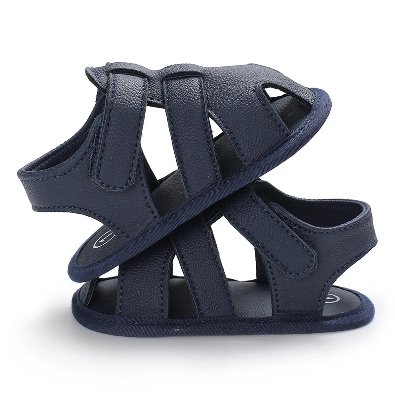 0-18M Baby Walking Sandals Breathable Soft Sole Shoes Newborn Boys Girls Summer First Walkers Infant Toddler Beach Casual