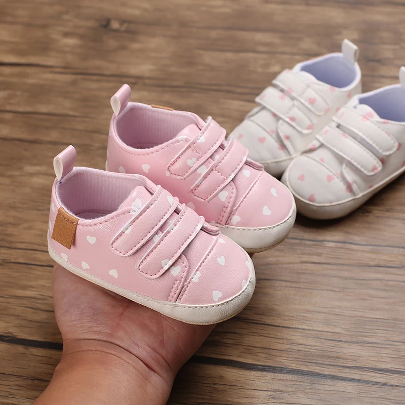 Baby Shoes PU Leather Casual Anti-slip Infant Kids Boys Girls Walking Christening Toddler shoes