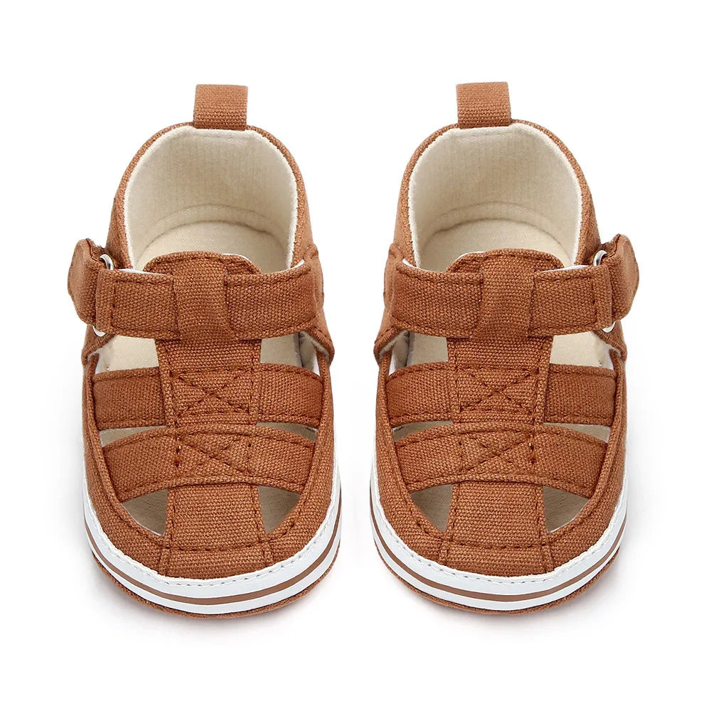 Summer Baby Shoes Sandals Infant Boy Girls Newborn First Walkers Babies Shoes For 0-18M Toddler Soft Sole Breathable Shoes