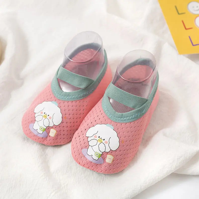 Baby Toddler Shoes First Walkers Non-slip Thickening Shoes Sock Floor Shoes Foot Socks Animal Style for For Babies Flat Shoes