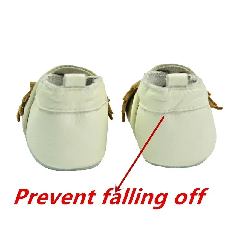 Zapatos de bebé de piel de vaca suave, botines para recién nacidos, niños y niñas, mocasines para bebés, pantuflas, primeros pasos, zapatillas deportivas