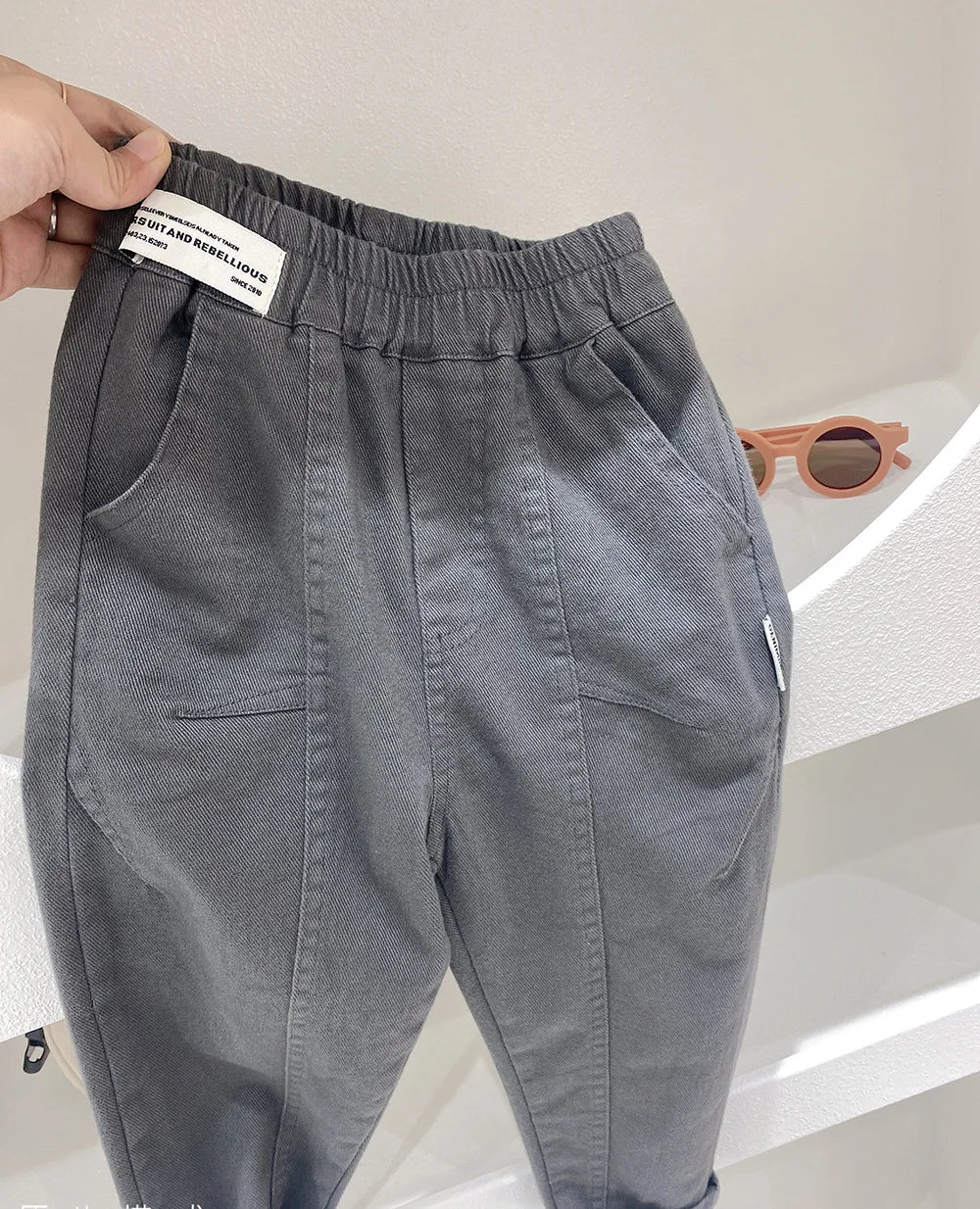 Boys' Pants Spring and Autumn Pants, Big Boys' Autumn Fashion, Western Style, Autumn Children's Clothing, Boys' Casual Pants, Bo