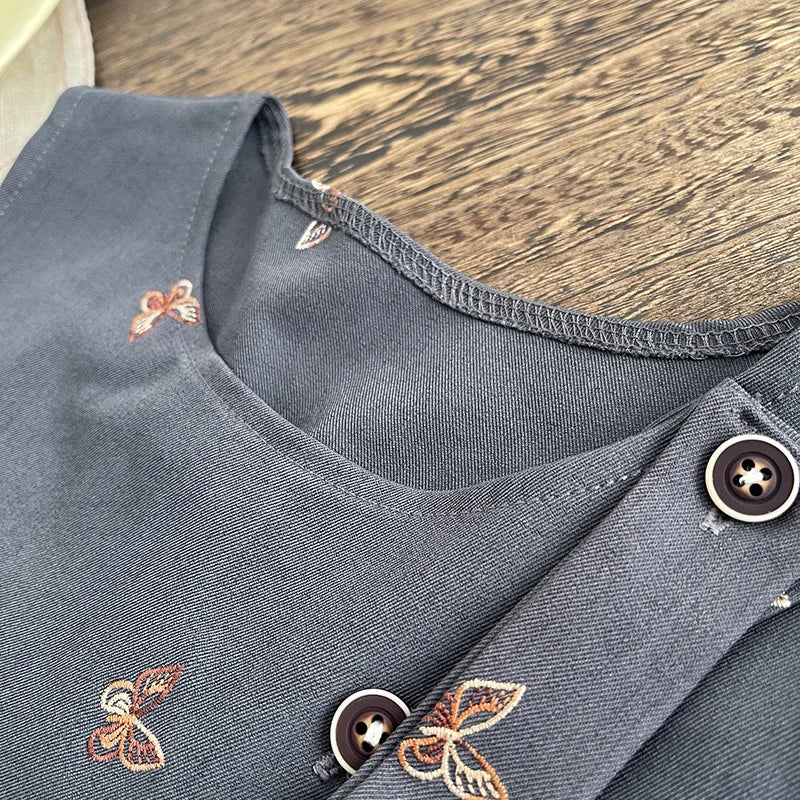 Conjuntos de Ropa para Niños Primavera Otoño 2026 Chaleco de Moda Infantil Camisas Pantalones 3 Piezas Traje de Fiesta para Bebé Niño Trajes Niños Cumpleaños Conjunto 5