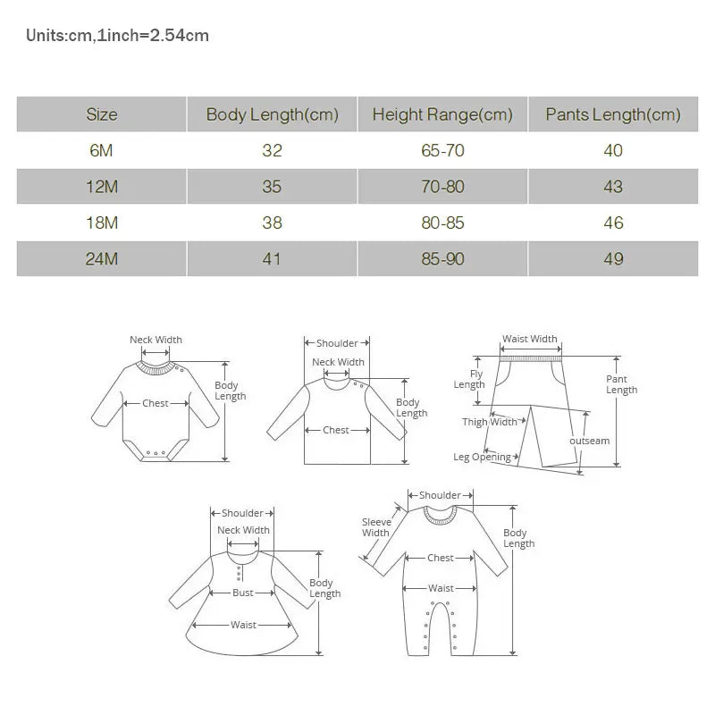 Fashion Baby Girl Outfit Set Cotton Long Sleeve Hooded Tops+Pants Spring Autumn Newborn Clothing Boys Tracksuit Sets 6-24 Months