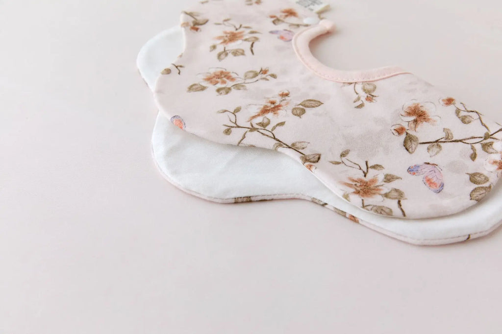 Cotton Infant Bibs for Babies A Class Quality Waterproof Backing Keeps Clothes Dry for Drooling Teething Newborns and Toddlers