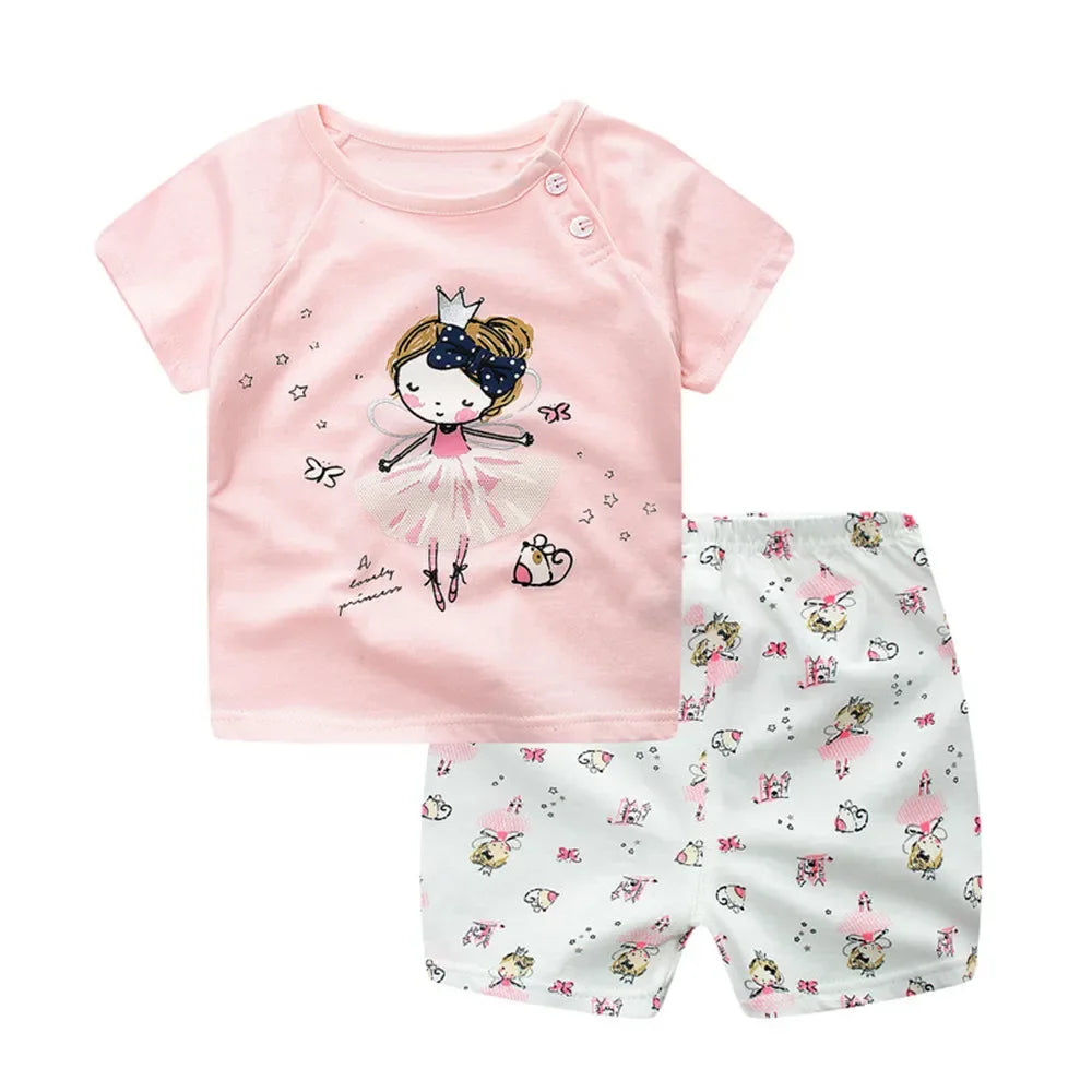 Baby Boy Clothes Summer 2026 Newborn Baby Boys Clothes Set Cotton Baby Clothing Suit (Shirt+Pants) Plaid Infant Clothes Set