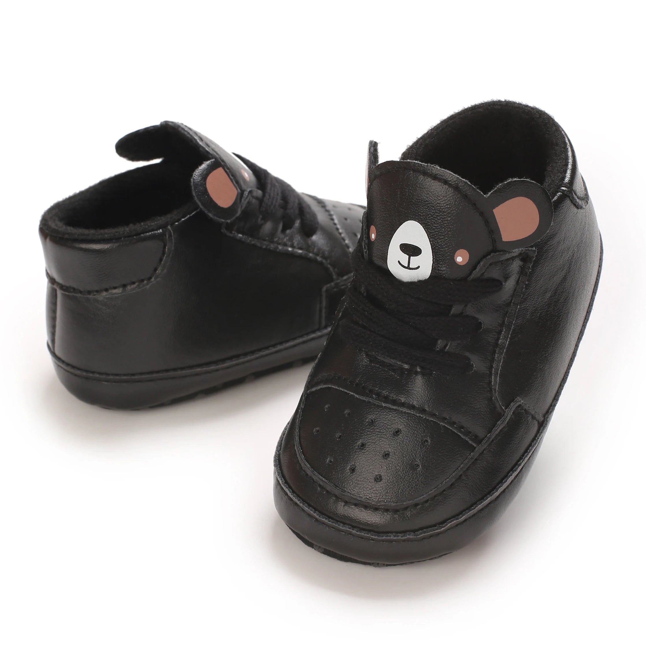 Süße Cartoon-Babyschuhe für Frühling und Herbst 0-18M Neugeborene Jungen und Mädchen rutschfeste Lauflernschuhe weiche Sohlen Sportschuhe