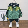 Ropa de invierno para niños, conjunto de ropa de bebé estilo coreano, abrigo para bebé, conjuntos de ropa para niños de 2 a 7 años