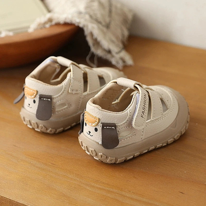 Baby Sandals Summer Cute Cartoon Dog Kids Boys Shoes Toddler Baby Girl Shoes Soft Bottom Sandal
