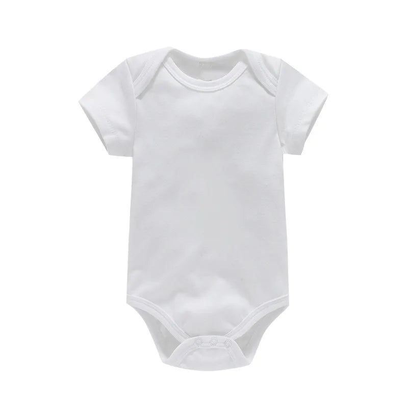 MICHLEY Monos de algodón para bebés, mamelucos de color liso para niños pequeños, ropa de bebé, peleles, disfraz, primavera verano para niñas y niños