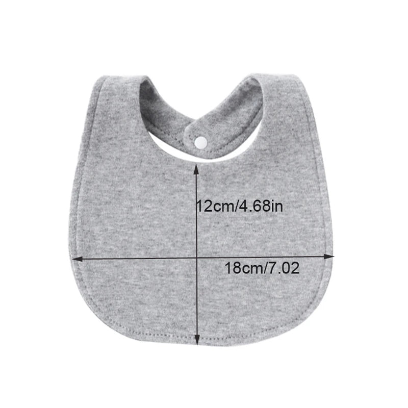 4Pcs Baby Bibs Burp Clothes Cartoon Newborn Saliva Towels for Girls Boys Cotton Kids Apron Infant Accessories Toddler Bibs Set