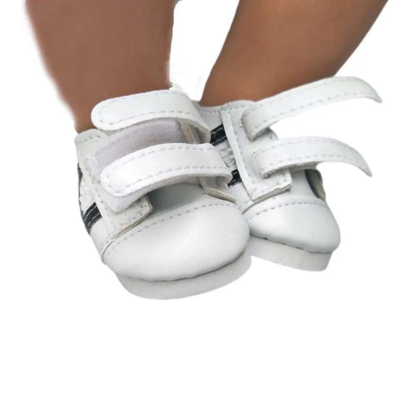 Babies Doll Shoes for 40cm Doll Shoes Sneackers for 18inch Girl Doll Shoes Toy Boots  Accessories